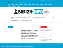 Tablet Screenshot of breizh-info.com